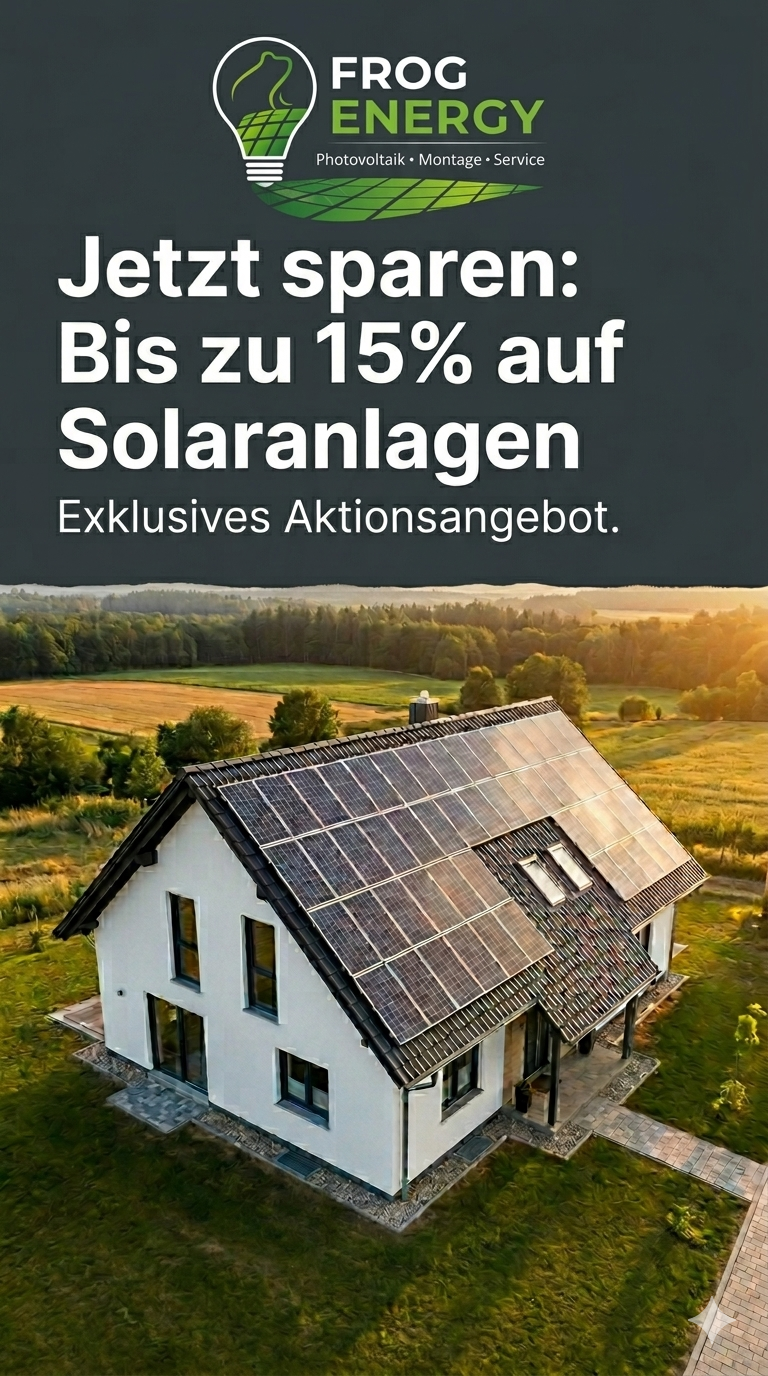 Jetzt Förderung sichern – FrogEnergy